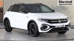 White Used 2023 VW T-Roc R-line SUV | £24,240 (Fair price)