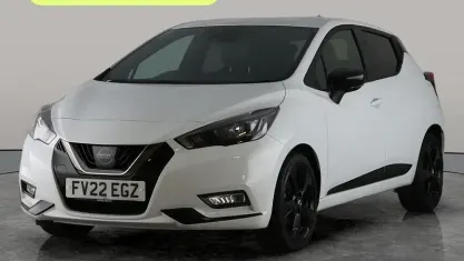 Used Nissan Micra S 92 HP (67 kW) 2022 White Hatchback
