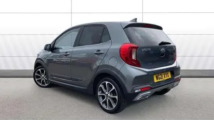 Used Kia Picanto X-Line 67 HP (49 kW) 2021 Grey Hatchback