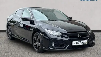 Second-hand Honda Civic SR 129 CP (94 kW) 2017 Negru Hatchback