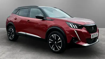 Used Peugeot 2008 GT-line 129 HP (94 kW) 2020 Red SUV