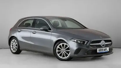 Used Mercedes A180 116 HP (85 kW) 2019 Grey Hatchback