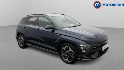 Used Hyundai Kona N Line 137 HP (100 kW) 2025 Blue SUV