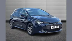 Obsidian blue Used 2021 Toyota Corolla Design Hatchback | £17,401 (Fair price)