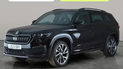 Used Skoda Kodiaq SportLine 150 HP (110 kW) 2023 Black SUV