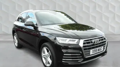 Used Audi Q5 S-Line 190 HP (139 kW) 2018 Black SUV