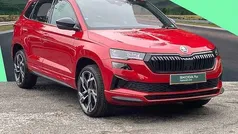 Red Used 2025 Skoda Karoq SportLine SUV | £30,169 (Fair price)