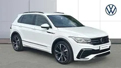 White Used 2021 VW Tiguan R-line SUV | £24,985 (Fair price)