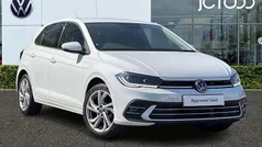 White Used 2023 VW Polo Style Hatchback | £17,343 (Fair price)