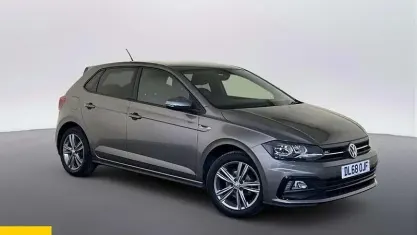 Used VW Polo R-line 95 HP (69 kW) 2019 Grey Hatchback