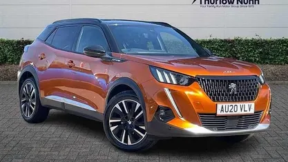 Used Peugeot 2008 GT-line 101 HP (74 kW) 2020 Orange SUV