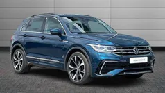 Blue Used 2022 VW Tiguan R-line SUV | £31,195 (Fair price)