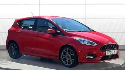 Used Ford Fiesta ST-Line 101 HP (74 kW) 2019 Red Hatchback