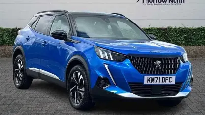 Used Peugeot 2008 GTi 110 HP (80 kW) 2021 Blue SUV