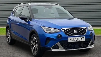 Used Seat Arona Xperience Lux 110 HP (80 kW) 2023 Blue SUV