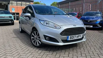 Used Ford Fiesta Titanium 101 HP (74 kW) 2017 Silver Hatchback