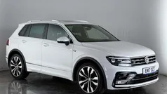 White Used 2017 VW Tiguan R-line SUV | £21,900 (Fair price)