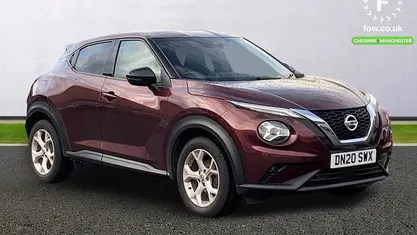 Used Nissan Juke N-Connecta 117 HP (86 kW) 2020 Red SUV