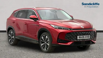 New MG HS SE 224 HP (164 kW) 2025 Tri coat  dynamic red SUV