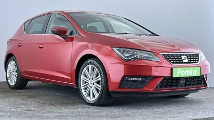 Used Seat Leon XCELLENCE 184 HP (135 kW) 2016 Red Hatchback
