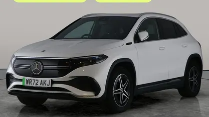 Used Mercedes EQA350 AMG line 214 kW (292 HP) 2022 White SUV