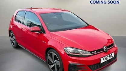 Red Used 2017 VW Golf VII GTI Hatchback | £14,550 (Fair price)