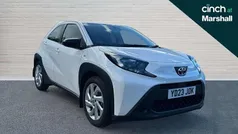 White Used 2023 Toyota Aygo X-pure Hatchback | £14,484 (Fair price)