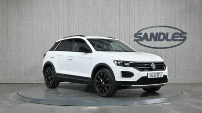 Used VW T-Roc Black Edition 150 HP (110 kW) 2021 White SUV
