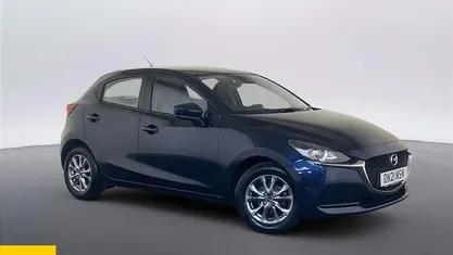 Used Mazda 2 90 HP (66 kW) 2021 Blue Hatchback