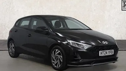 Used Hyundai i20 Advanced 101 HP (74 kW) 2024 Black Hatchback