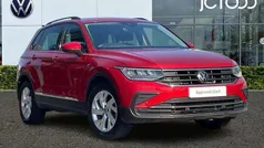Red Used 2022 VW Tiguan Life SUV | £21,250 (Good price)