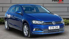 Blue Used 2018 VW Polo SE Hatchback | £12,499 (Fair price)