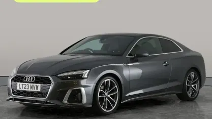 Used Audi A5 S-Line 150 HP (110 kW) 2023 Grey Coupe