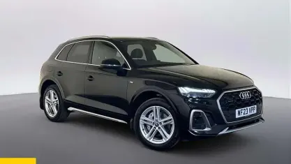 Used Audi Q5 S-Line 204 HP (150 kW) 2023 Black SUV