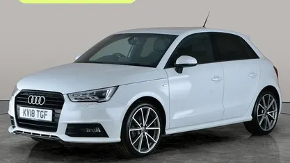 Used Audi A1 Sportback Black Edition 150 HP (110 kW) 2018 White Hatchback