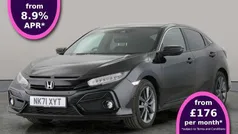 Black Used 2021 Honda Civic SR Hatchback | £13,279 (Fair price)
