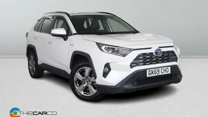 Used Toyota RAV4 Hybrid 222 HP (163 kW) 2019 White SUV