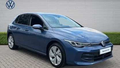 Used VW Golf VIII Match 204 HP (150 kW) 2025 Blue Hatchback