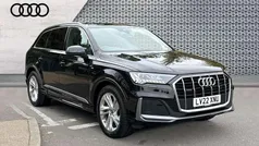Black Used 2022 Audi Q7 S-Line SUV | £39,596 (Fair price)