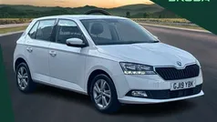White Used 2019 Skoda Fabia SE Hatchback | £9,595 (Fair price)