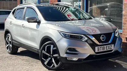 Używany Nissan Qashqai Tekna 110 KM (80 kW) 2018 Srebrny SUV