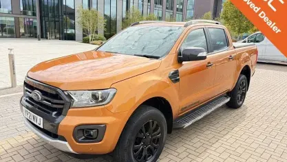 Used Ford Ranger Wildtrack 213 HP (156 kW) 2021 Orange Pickup