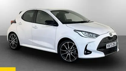 White Used 2023 Toyota Yaris Hybrid Sport Hatchback | £18,395 (Fair price)