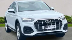 White Used 2022 Audi Q5 Sportback Sport SUV | £30,729 (Super price)