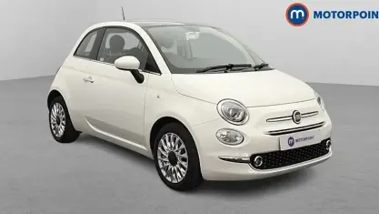 Used Fiat 500 Lounge 69 HP (50 kW) 2018 White Hatchback
