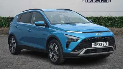 Used Hyundai Bayon Premium 120 HP (88 kW) 2023 Blue SUV