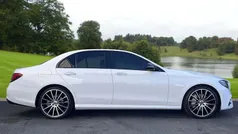 White Used 2020 Mercedes E220 AMG line Sedan | £28,745 (Expensive)