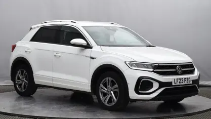 Used VW T-Roc R-line 150 HP (110 kW) 2023 White SUV