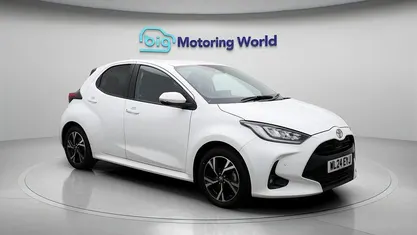 White Used 2024 Toyota Yaris Hybrid Design Hatchback | £17,802 (Good price)