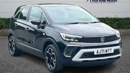 Used Vauxhall Crossland Edition 131 HP (96 kW) 2021 Diamond black SUV